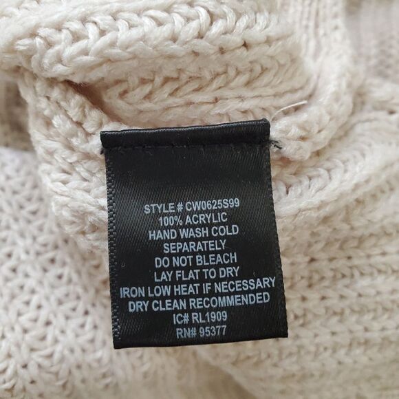 🔆 SANCTUARY 🔆Austin Shaker Stitch Long Length Sweater - [size Medium, Ivory] - Picture 10 of 10